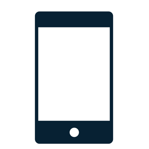 icon of mobile messaging